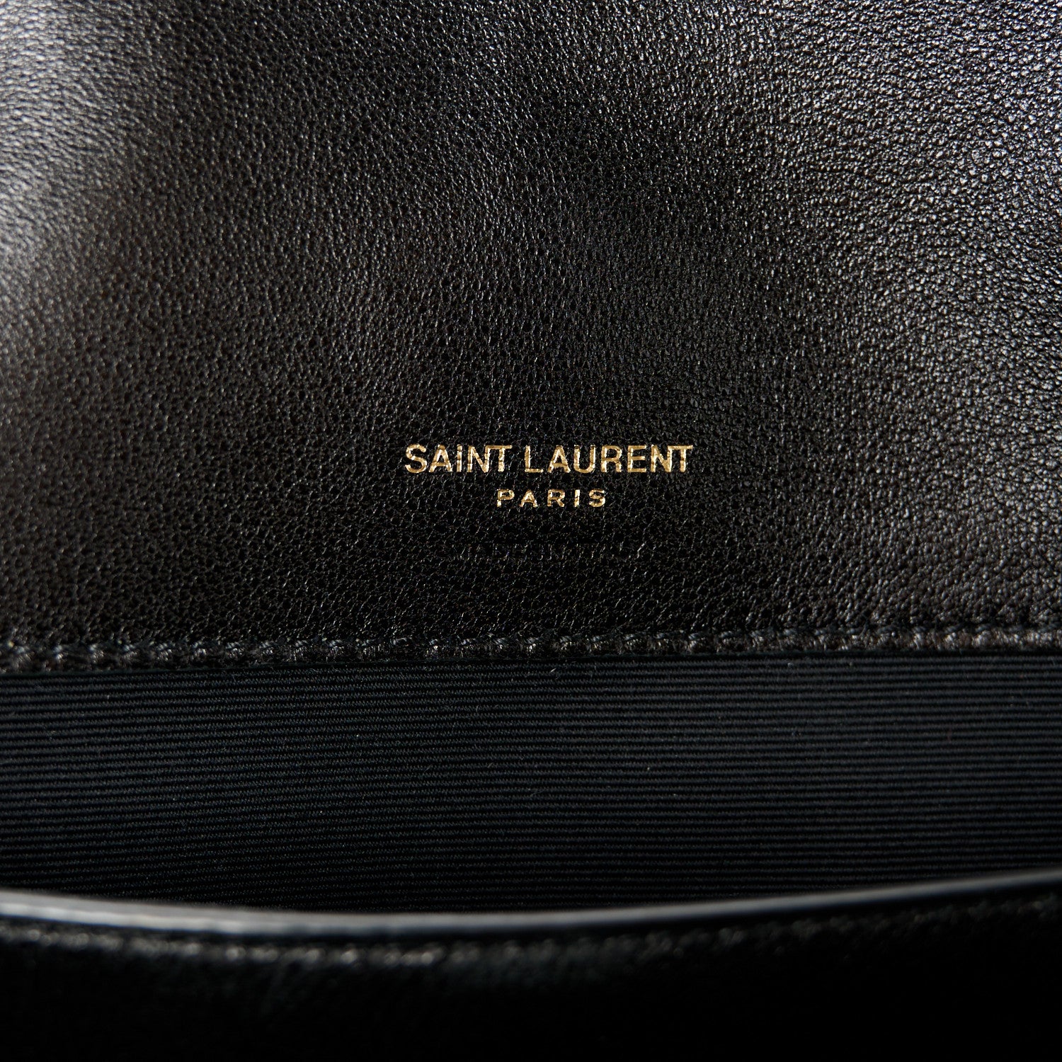 Saint Laurent Lambskin Chevron Quilted Medium Loulou Black 7 of 13