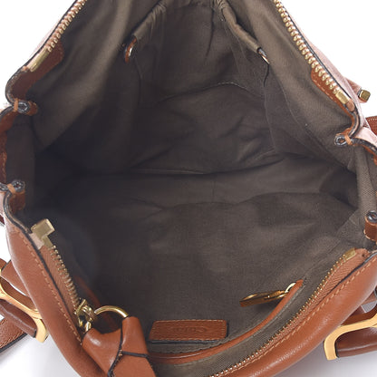 Chloe Calfskin Medium Marcie Satchel Tan 5 of 19