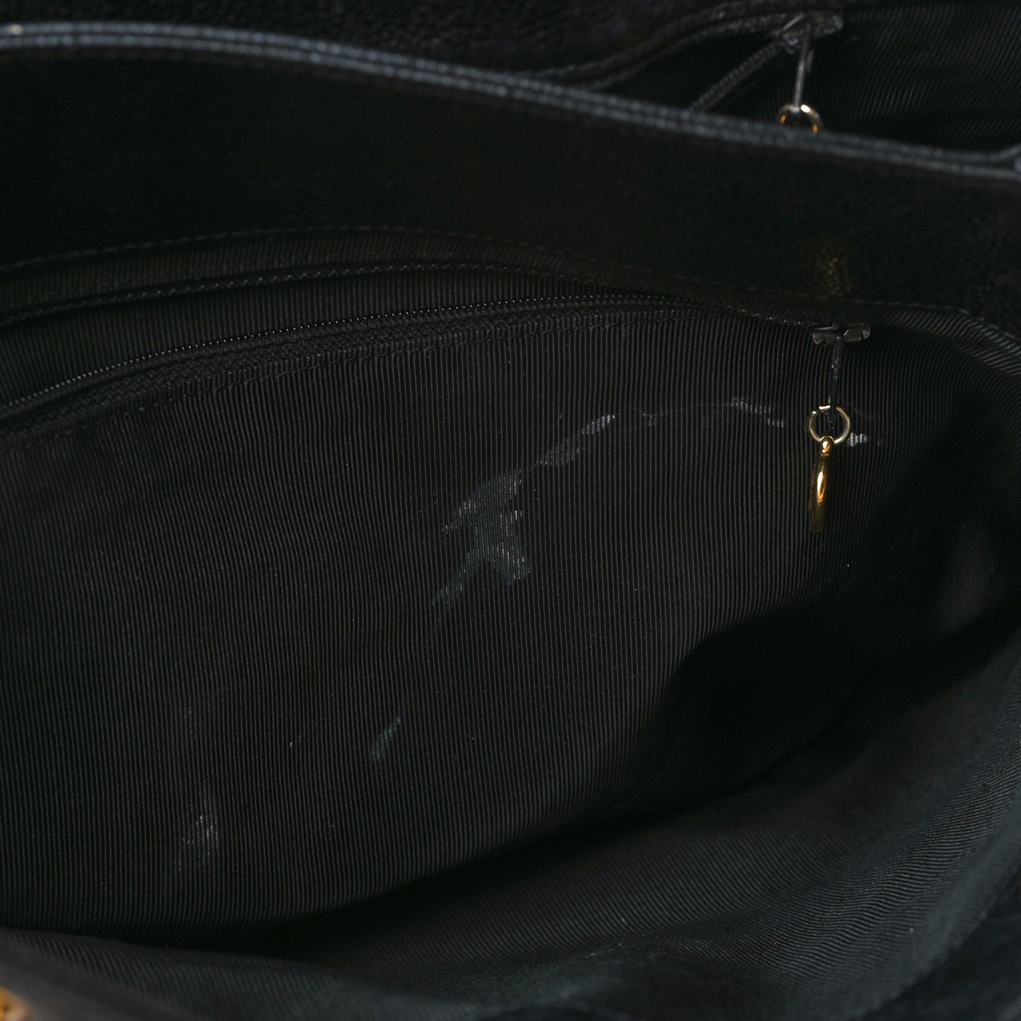 Caviar Shoulder Bag Black