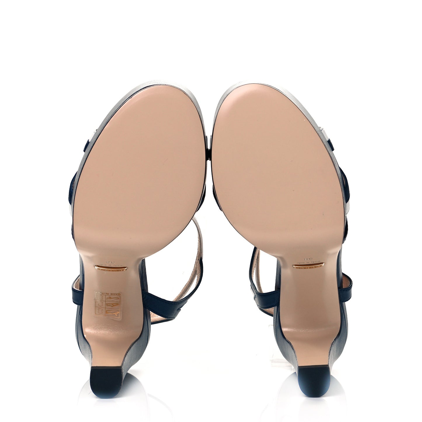 Malaga Kid Platform Sandals 38 Great White Blue Agata