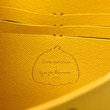 Louis Vuitton LV x YK Epi Infinity Dots Twist Belt Chain Wallet Yellow Black 6 of 10