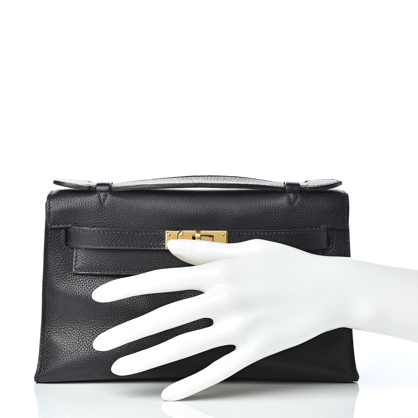 Evergrain Kelly Pochette Clutch Black