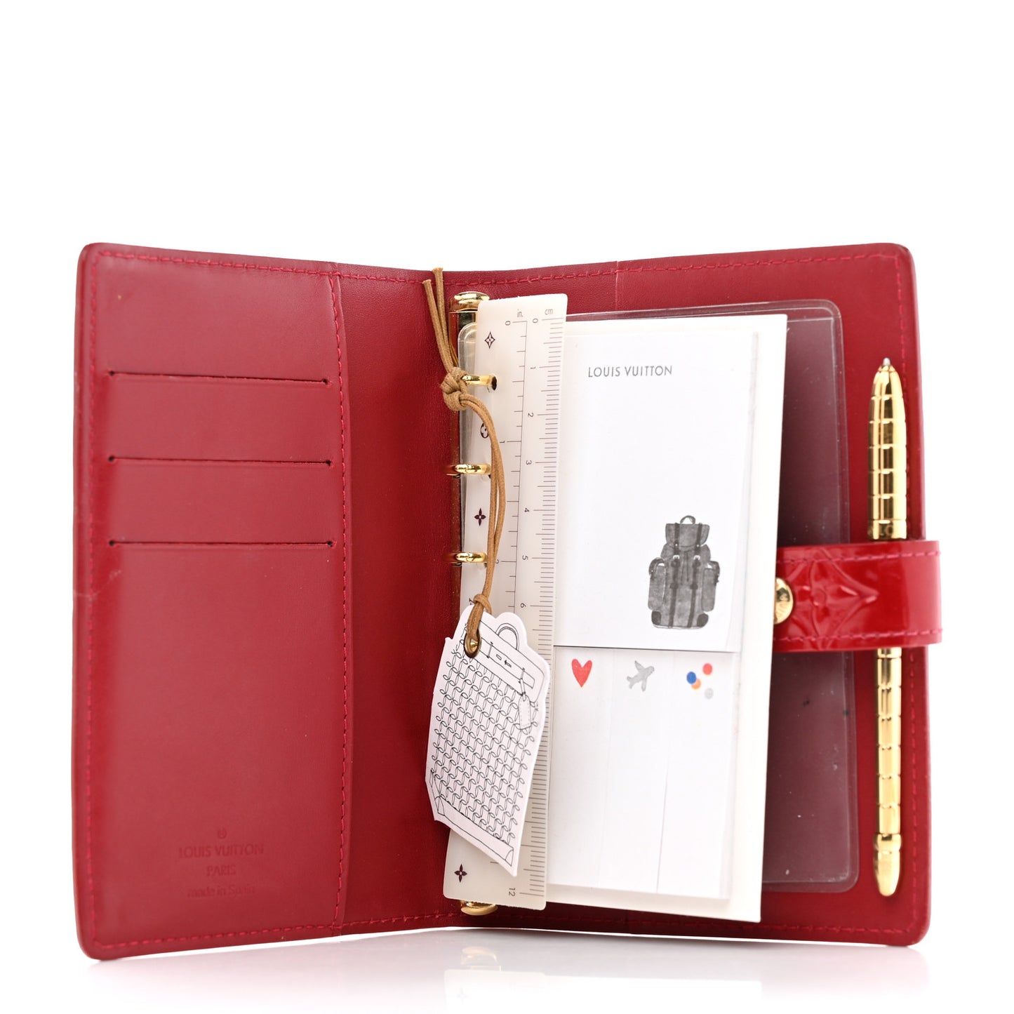 Vernis Small Ring Agenda Cover Pomme D'Amour