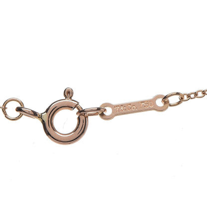 Tiffany 18K Rose Gold Paloma's Graffiti Love Pendant Necklace 5 of 6