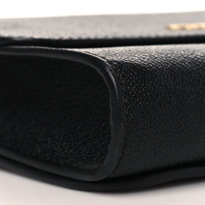 Burberry Grainy Calfskin Small Loxley Crossbody Black 8 of 9