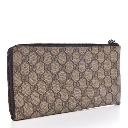Gucci GG Supreme Monogram Pouch Brown 3 of 7