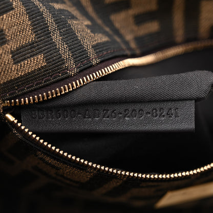 Fendi Fabric Jacquard FF 1974 Paisley Embroidered Baguette Tobacco Moro Rosa Quarzo Multicolor 8 of 10