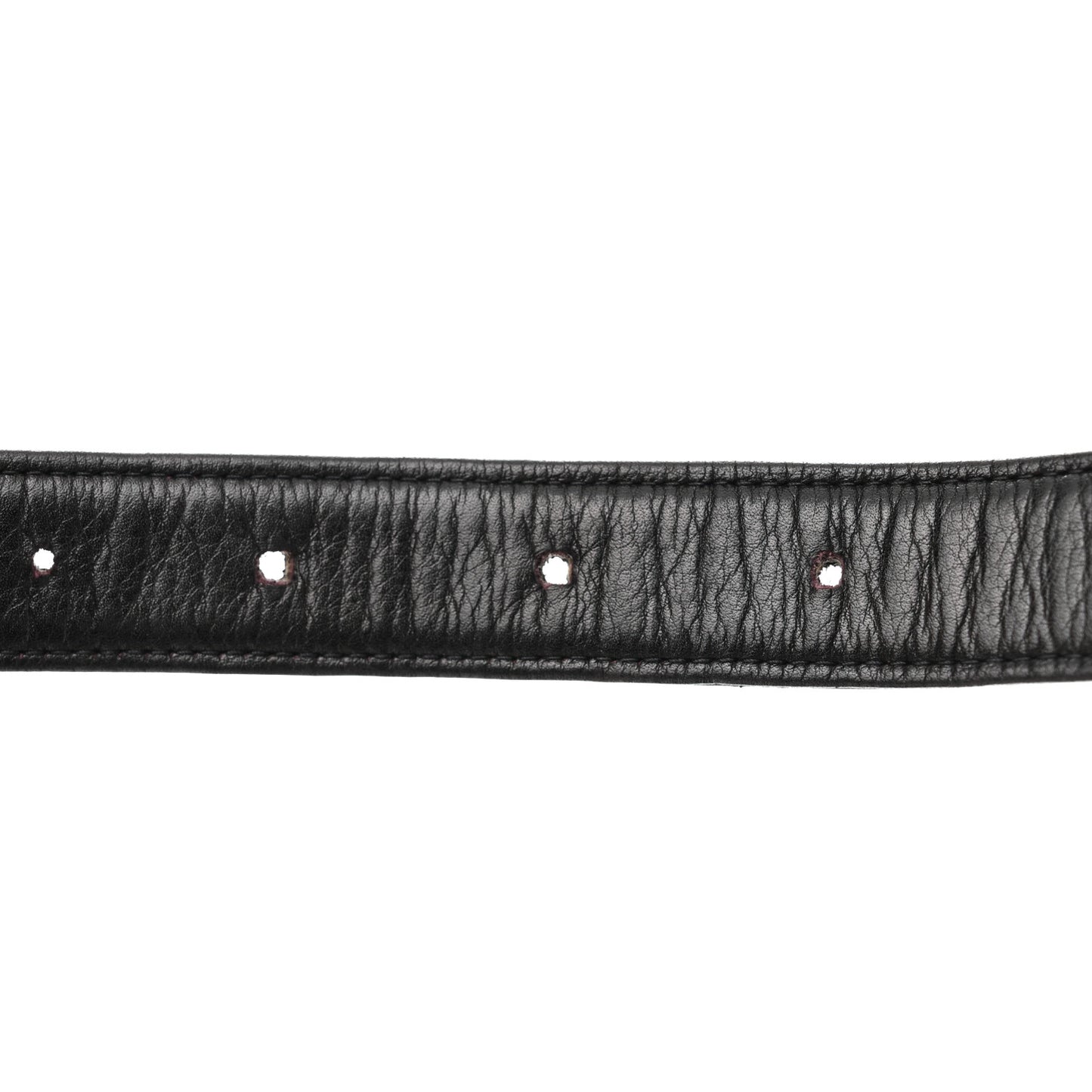 Lambskin CC Waist Belt Bag 75 30 Black