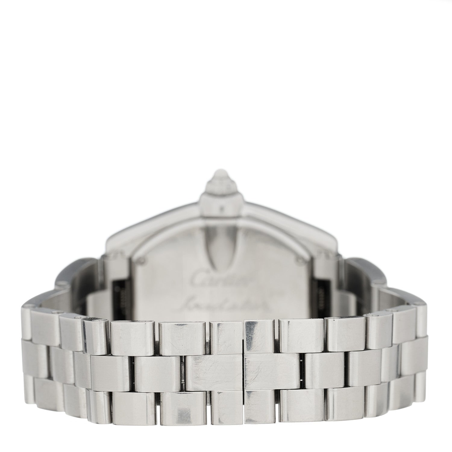 Cartier Stainless Steel 31mm Roadster Quartz Watch Pink 3 of 4