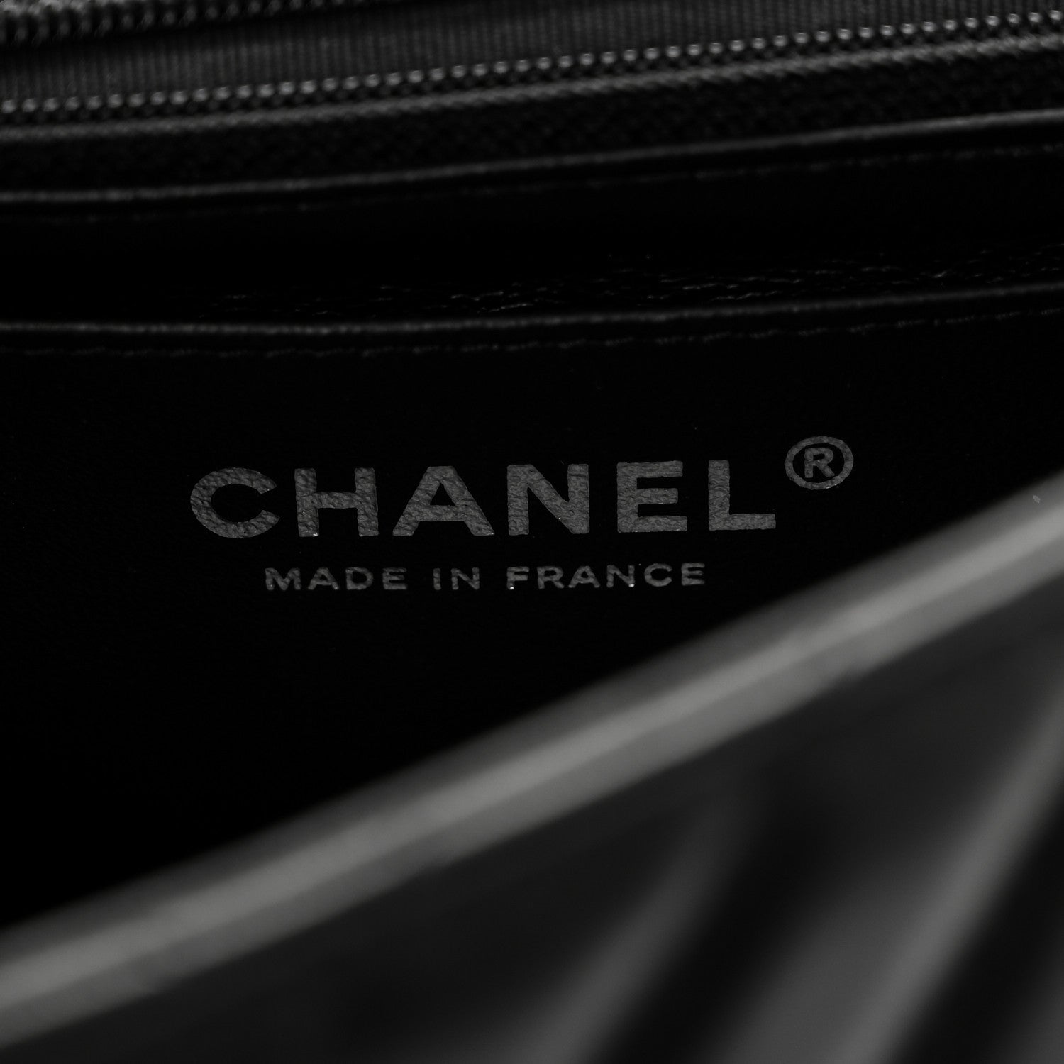 Chanel Lambskin Chevron Quilted Mini Rectangular Flap So Black 6 of 11