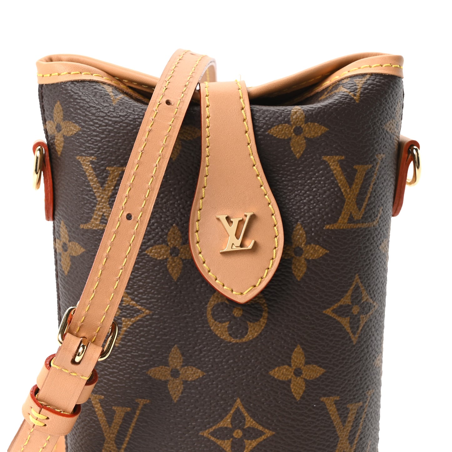 Monogram Fold Me Pouch