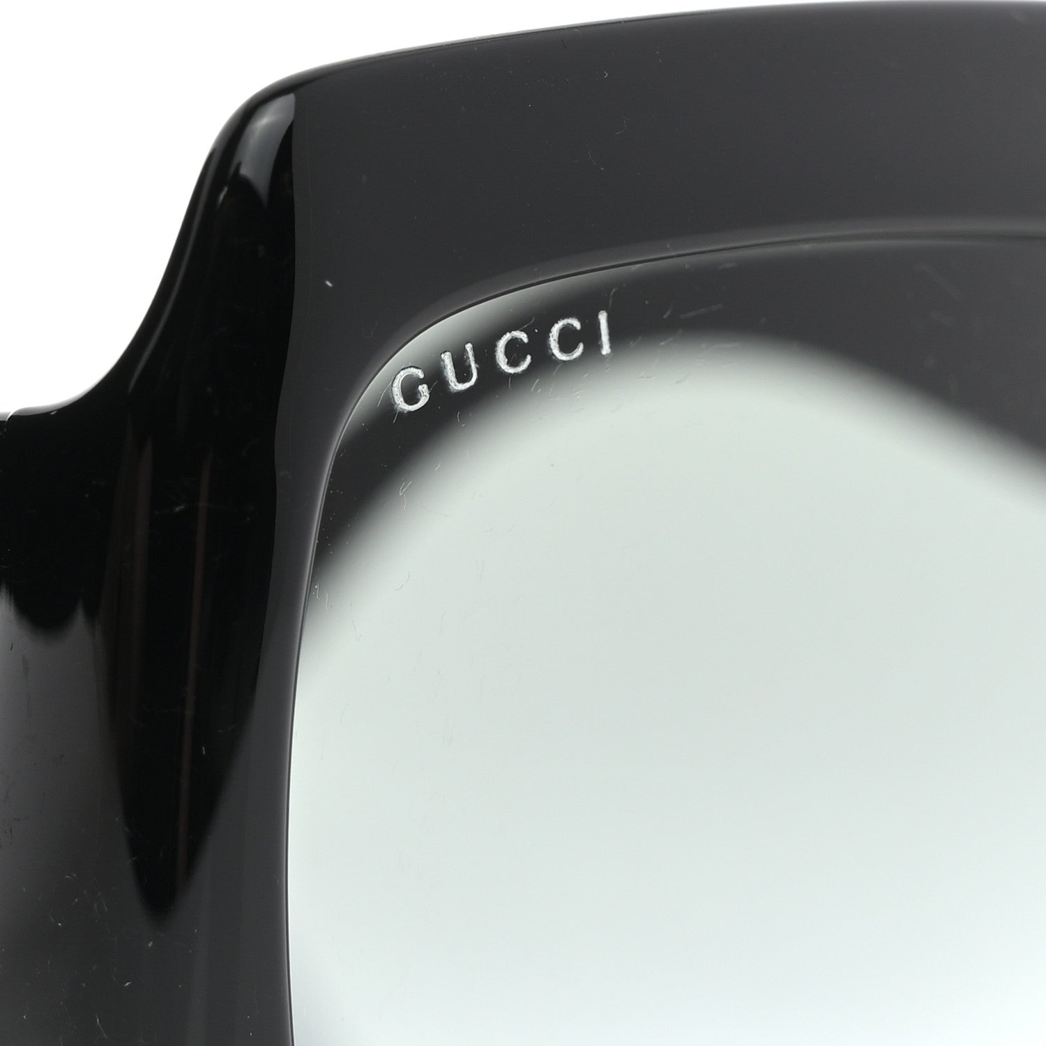 Gucci Acetate Square Frame Sunglasses GG0053S Black 7 of 8
