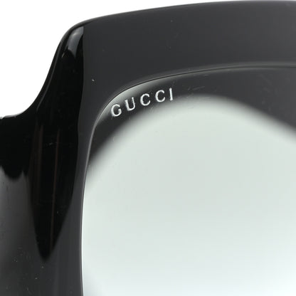 Gucci Acetate Square Frame Sunglasses GG0053S Black 7 of 8