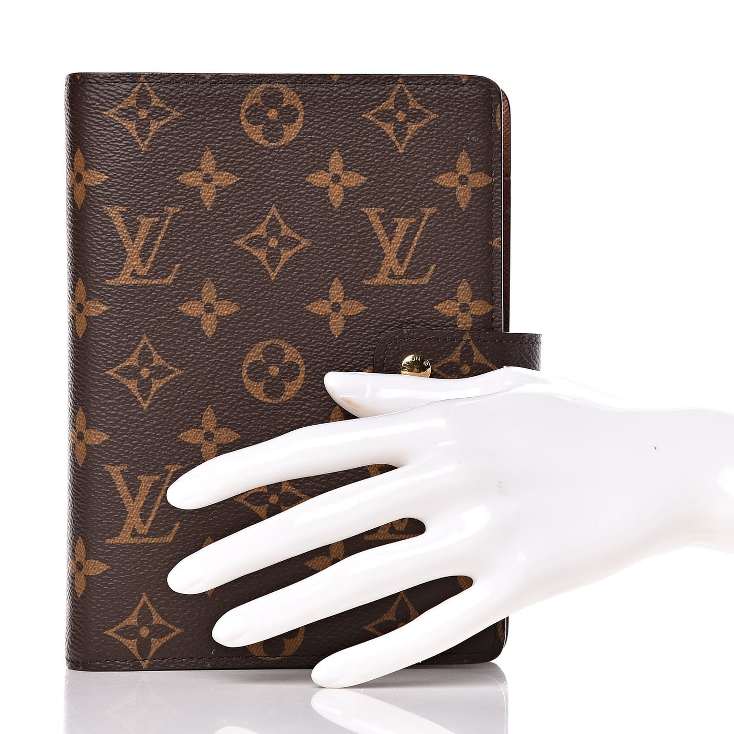 Monogram Medium Ring Agenda Cover