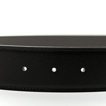 Hermes Box Togo 42mm Constance H Belt 100 Black Etain 3 of 7
