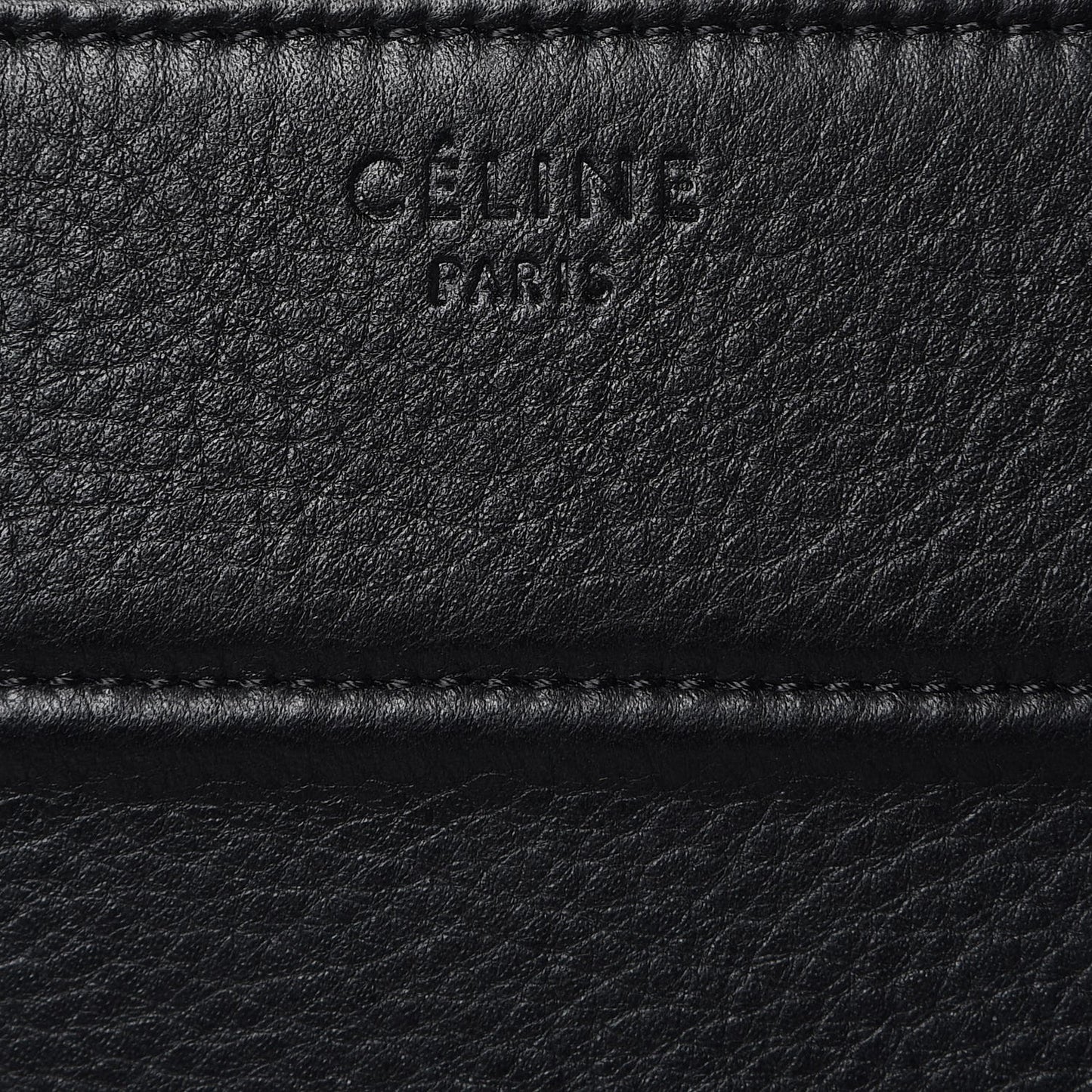 Supple Calfskin Medium Phantom Luggage Black