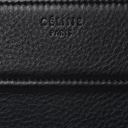 Celine Supple Calfskin Medium Phantom Luggage Black 6 of 9