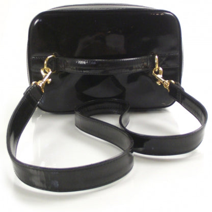 Chanel Patent Vanity Cosmetic Case Black 6 of 11