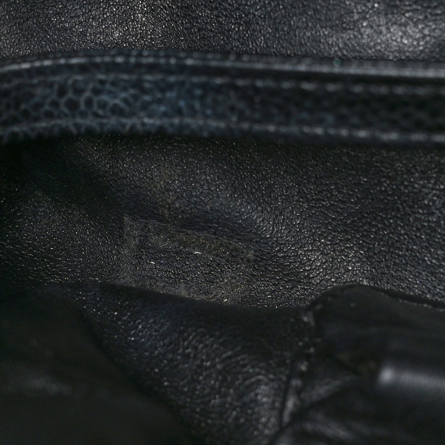 Caviar Quilted CC Timeless Bowler Black