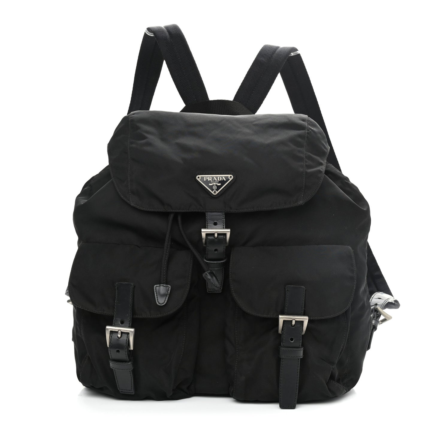 Tessuto Nylon Vela Small Backpack Black