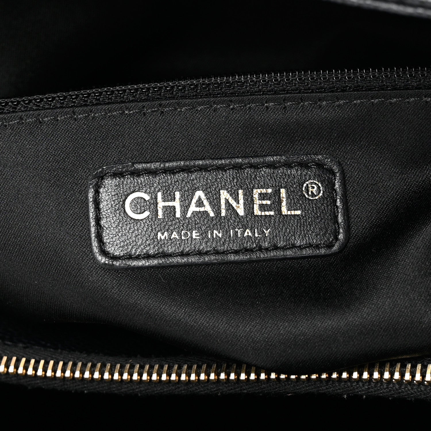 Chanel Caviar Quilted Grand Shopping Tote GST Black 6 of 10