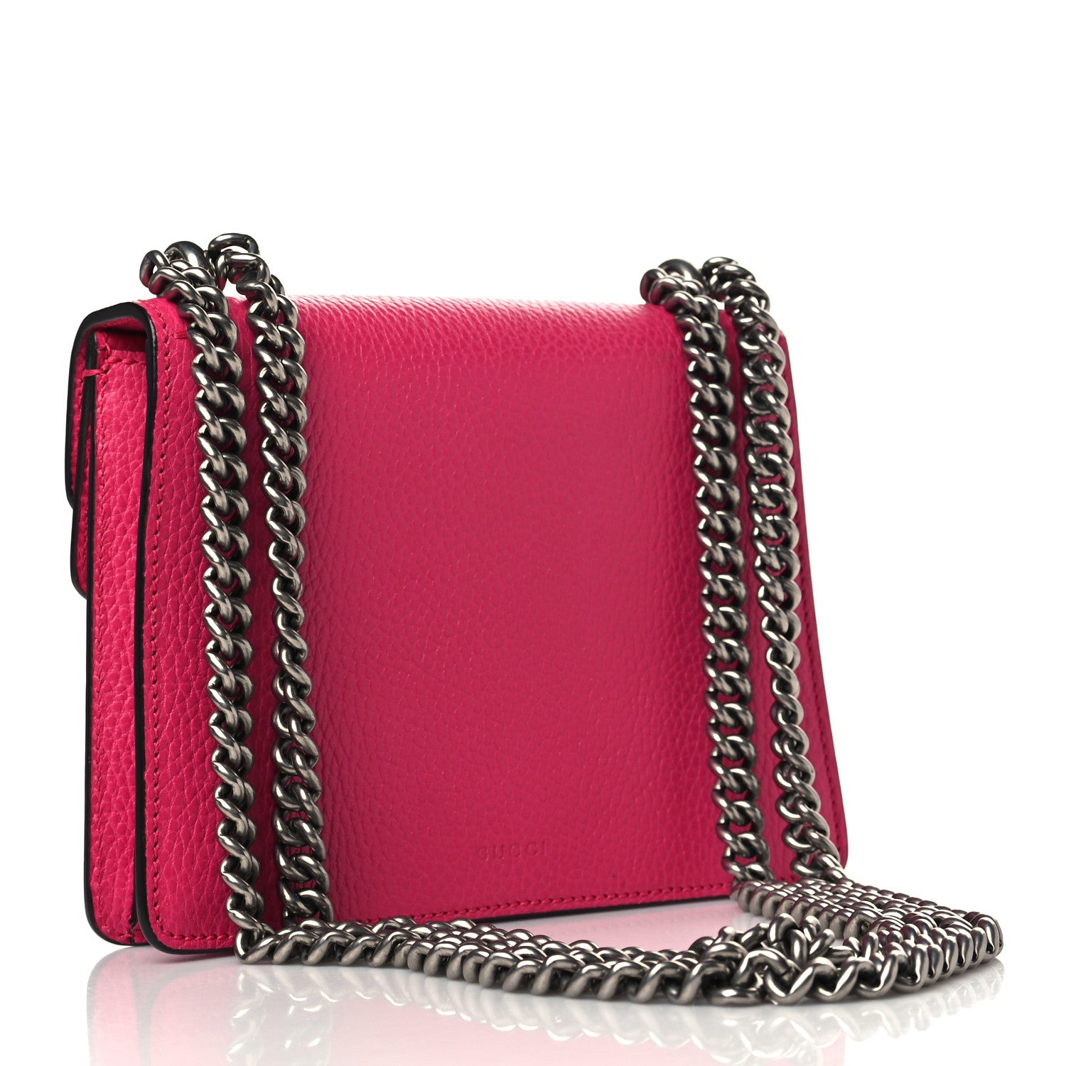 Gucci Calfskin Mini Dionysus Shoulder Bag Box Pink 3 of 9
