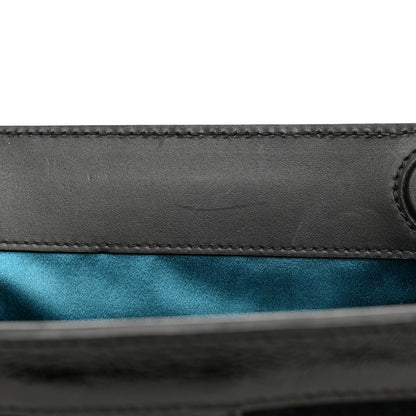 Gucci Suede Patent GG Web Small Ophidia Chain Shoulder Bag Black 13 of 14