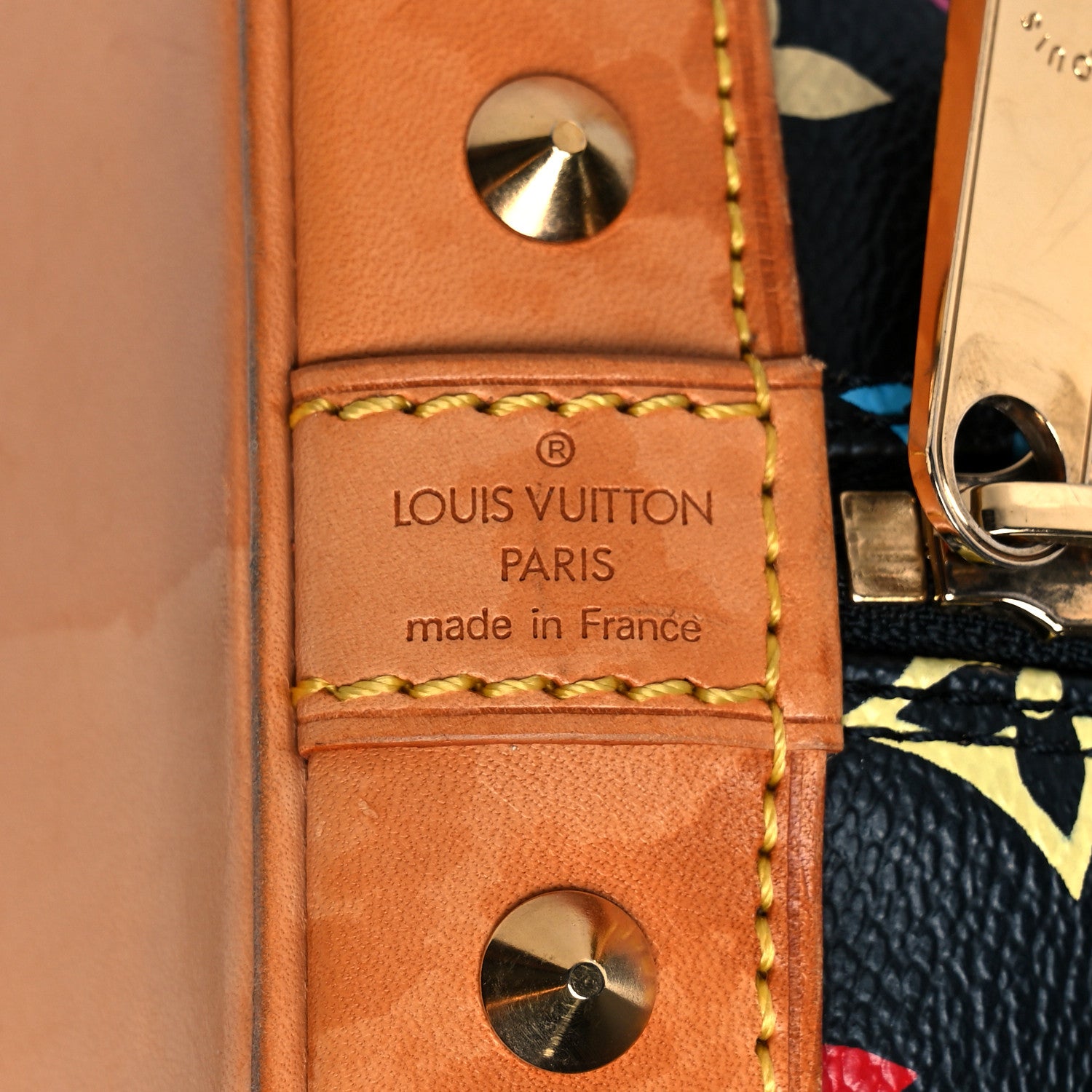 Louis Vuitton Monogram Multicolor Alma Black 6 of 11