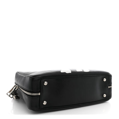 Prada City Calf Dinosaur Bauletto Black 4 of 11