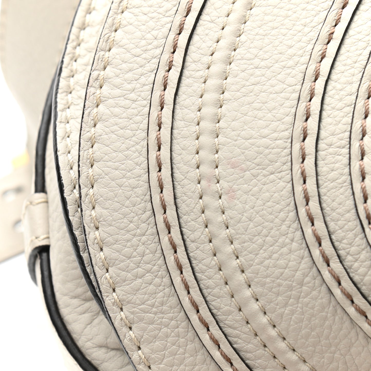 Calfskin Medium Marcie Round Crossbody Bag Dove