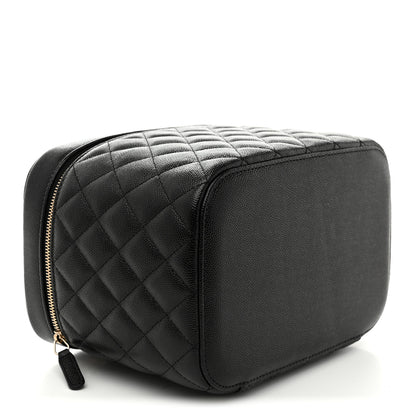 Chanel Caviar Quilted Vanity Pouch Black 4 of 7