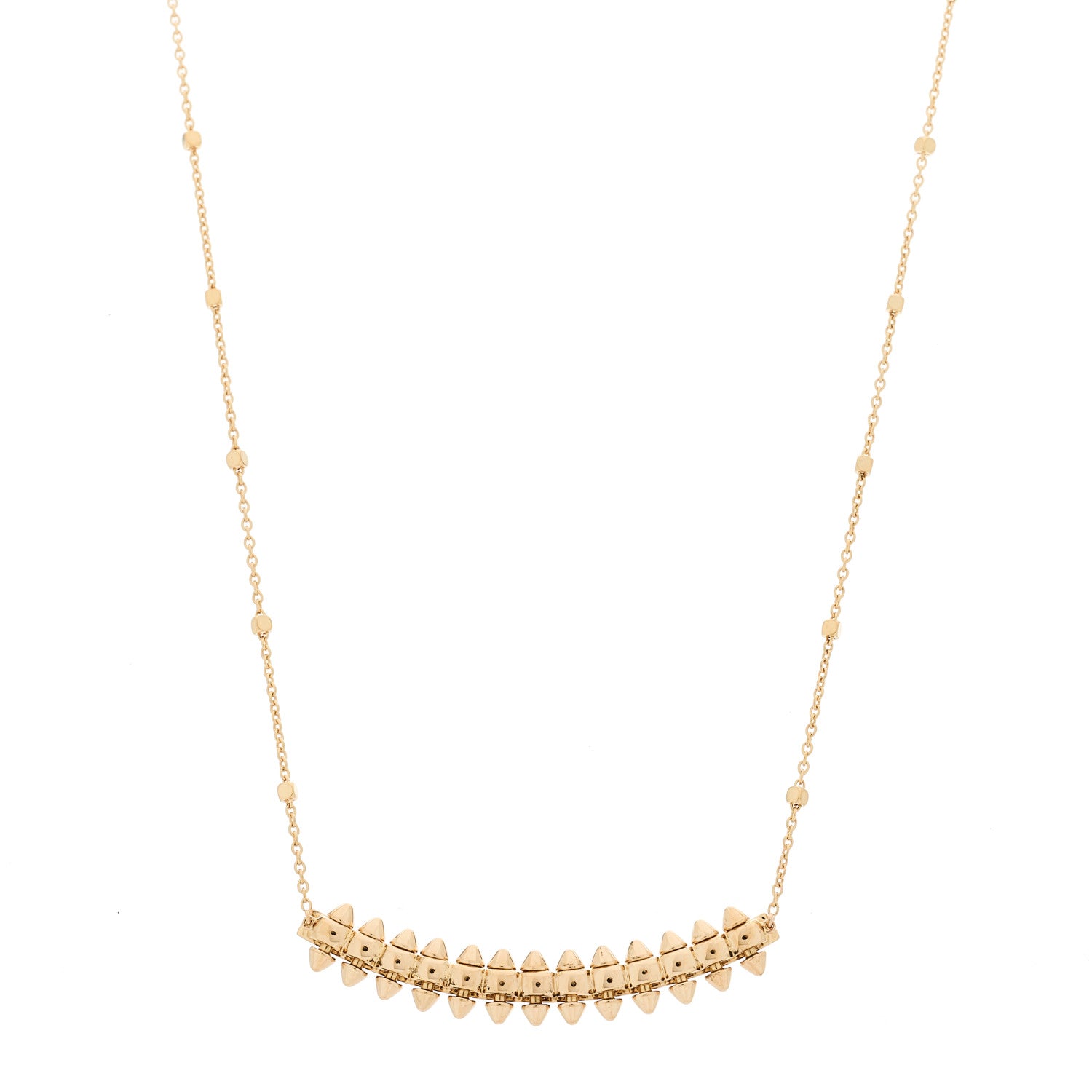 Cartier 18K Pink Gold Small Clash de Cartier Necklace 1 of 4