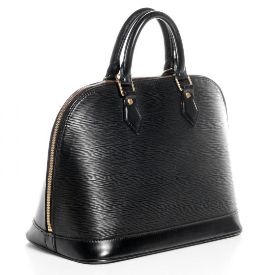 Louis Vuitton Epi Alma PM Black 3 of 6