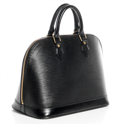 Louis Vuitton Epi Alma PM Black 3 of 6
