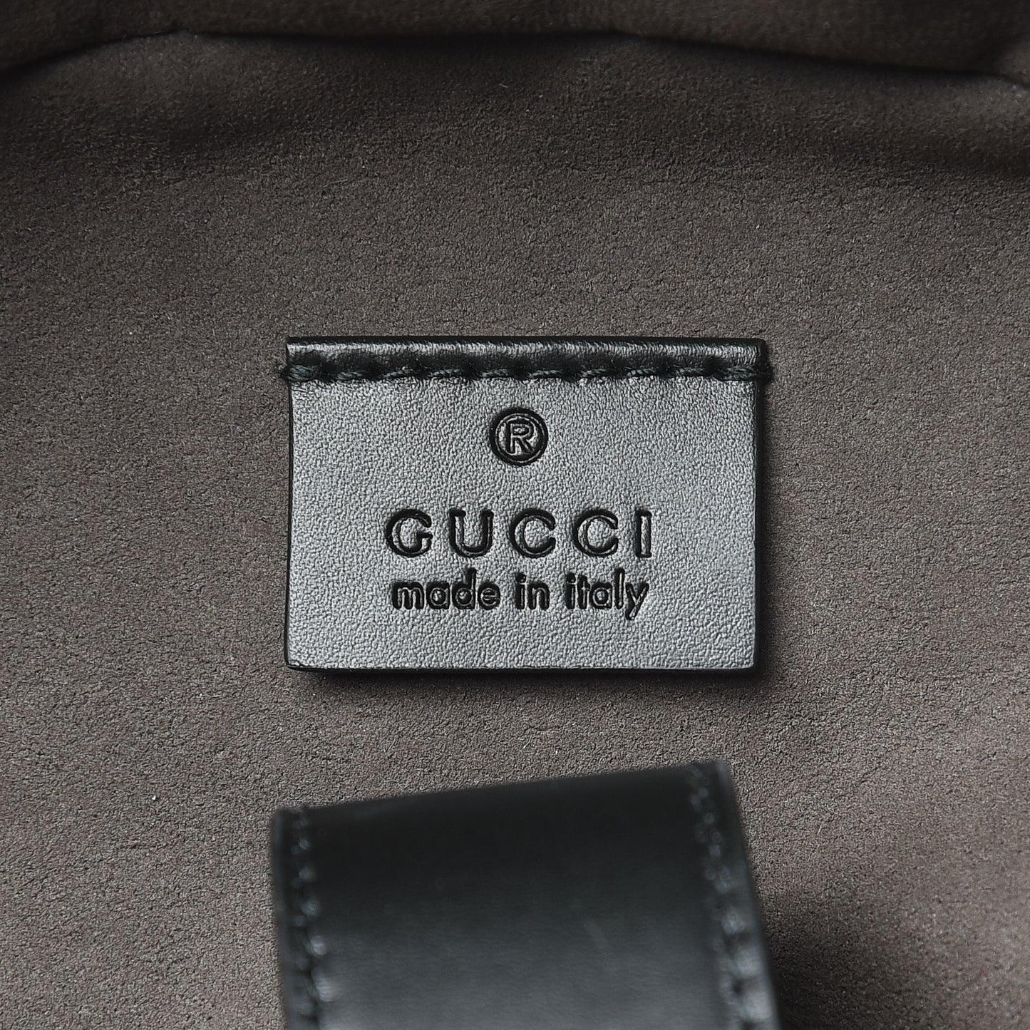Guccissima Signature Day Backpack Black