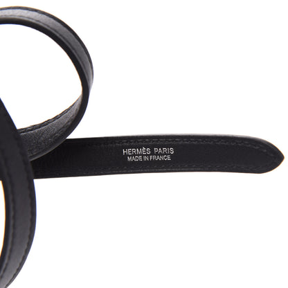 Hermes Evercolor Kelly Danse II Belt Bag Black 10 of 13