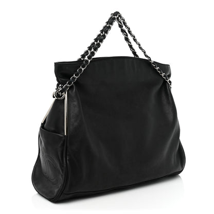 Chanel Lambskin Large Ultimate Soft Tote Black 3 of 18