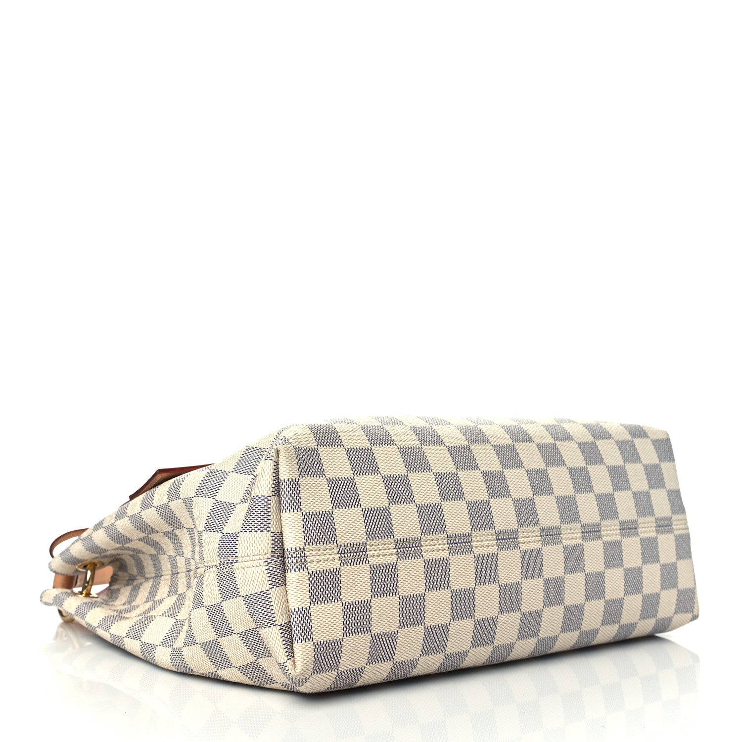 Louis Vuitton Damier Azur Graceful PM Rose Ballerine 4 of 9