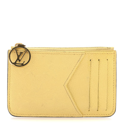 Louis Vuitton Empreinte Monogram Zipped Romy Card Holder Jaune 1 of 6