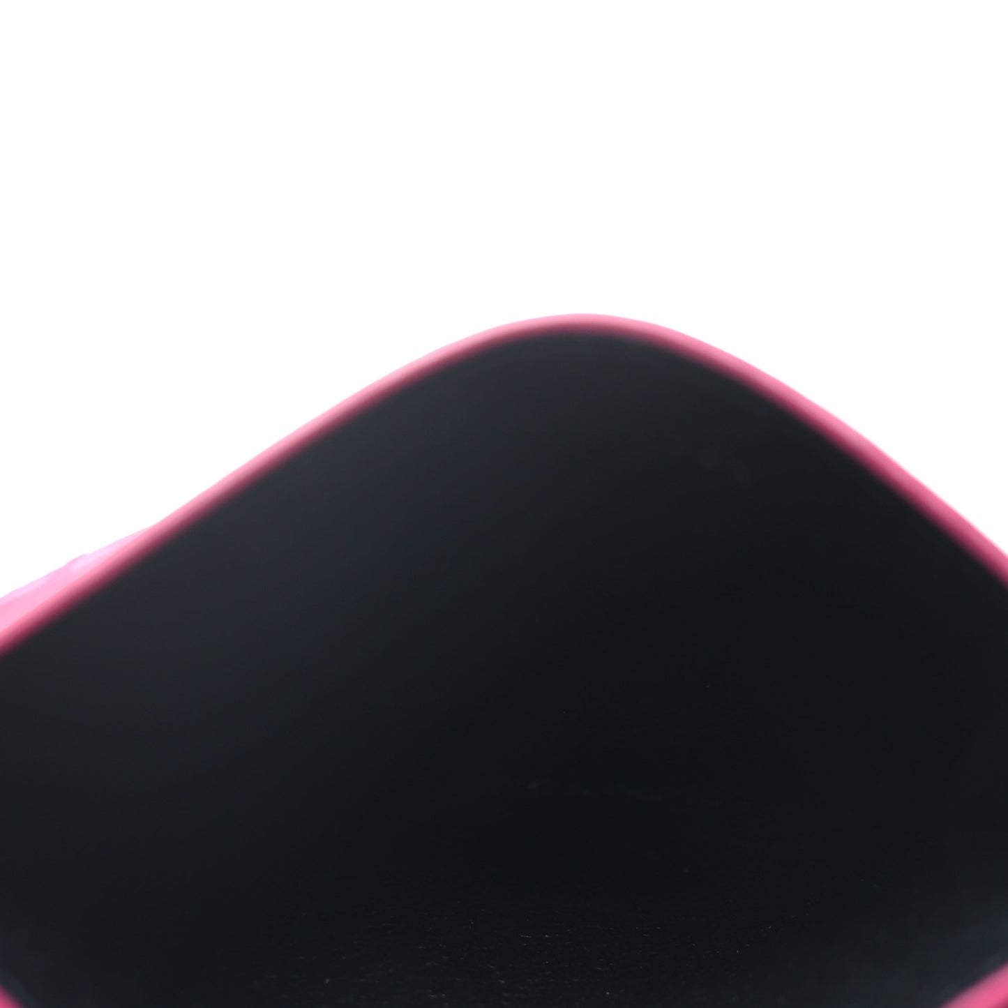 Grain De Poudre Matelasse Chevron Monogram Credit Card Case Fuxia Couture