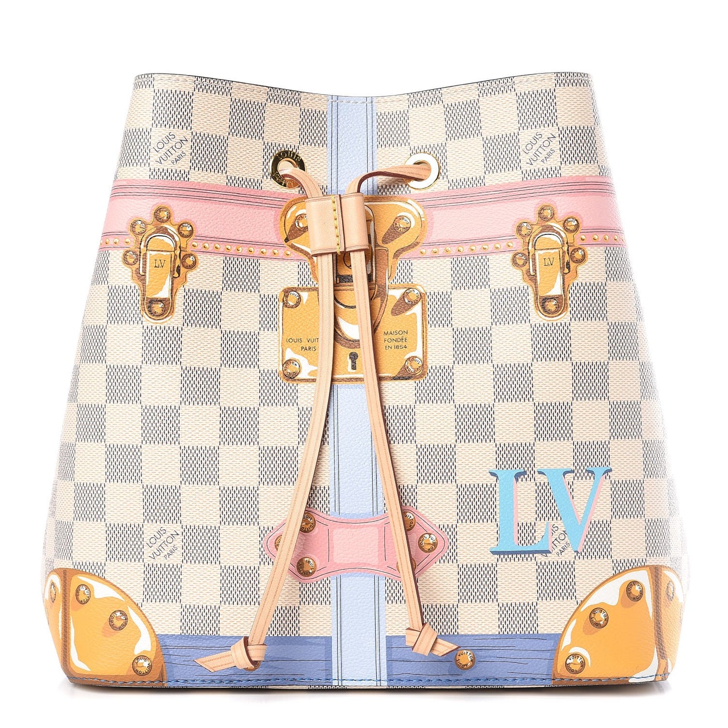 Damier Azur Summer Trunks Neonoe