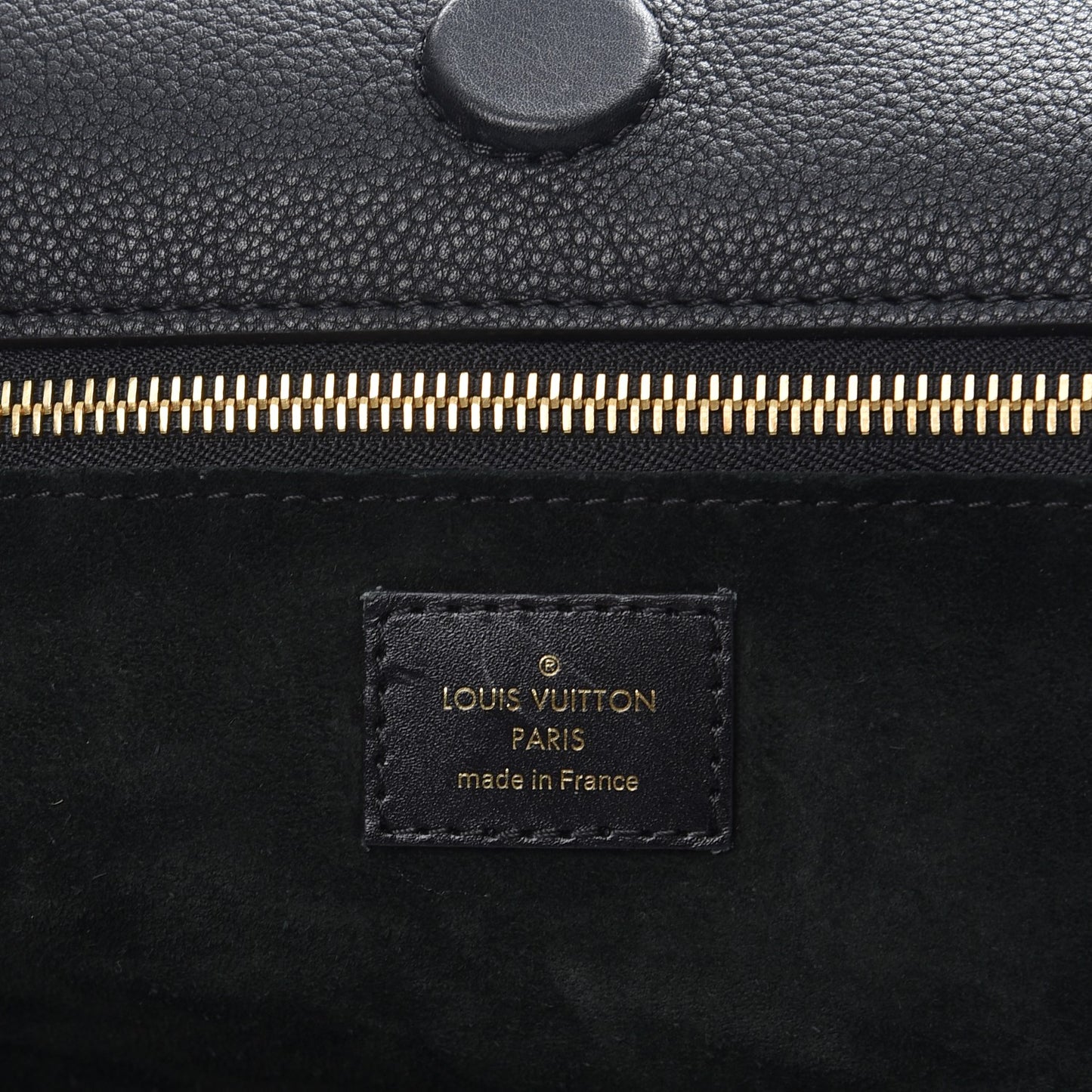 Cuir Orfevre Veau Cachemire Tote W GM Black
