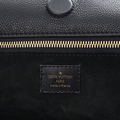 Louis Vuitton Cuir Orfevre Veau Cachemire Tote W GM Black 7 of 12