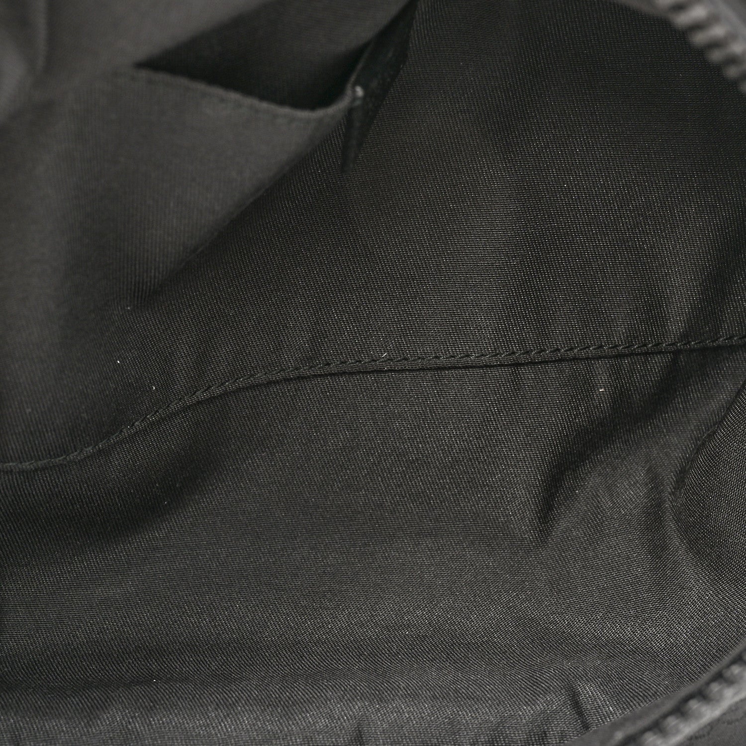 Gucci Nylon Monogram Fanny Pack Belt Bag Black 5 of 12