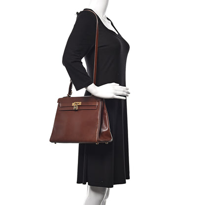 Hermes Box Kelly Retourne 32 Havane 2 of 11