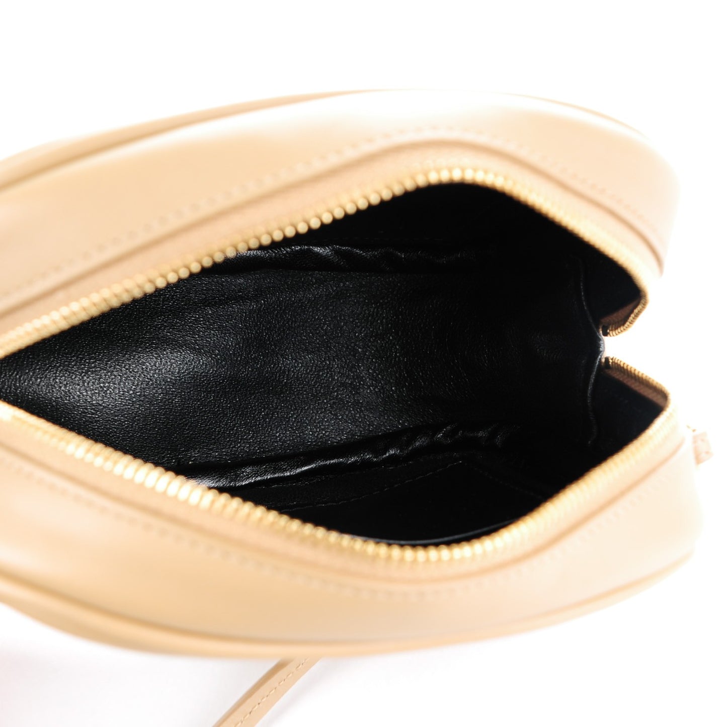 Nappa Monogram Blogger Bag Deep Beige