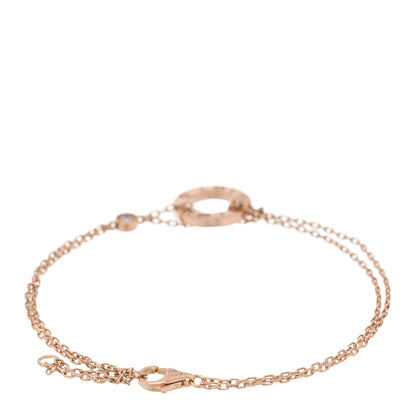 Cartier 18K Pink Gold Diamond LOVE Bracelet 2 of 3