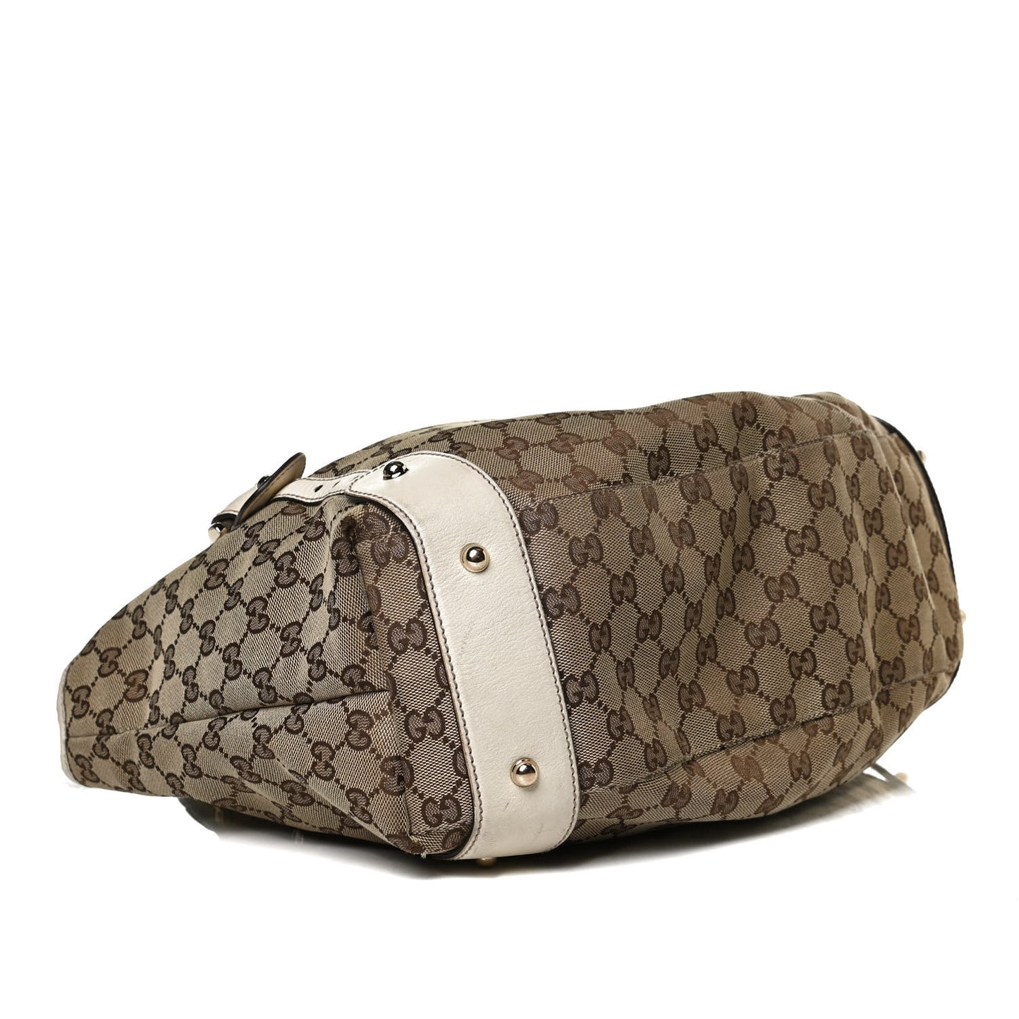Monogram Medium Pelham Shoulder Bag Off White