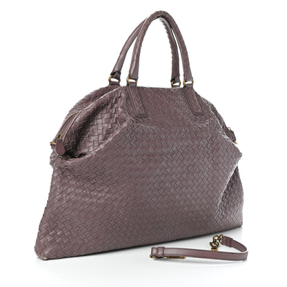 Bottega Veneta Nappa Intrecciato Maxi Convertible Tote Violet 5 of 9