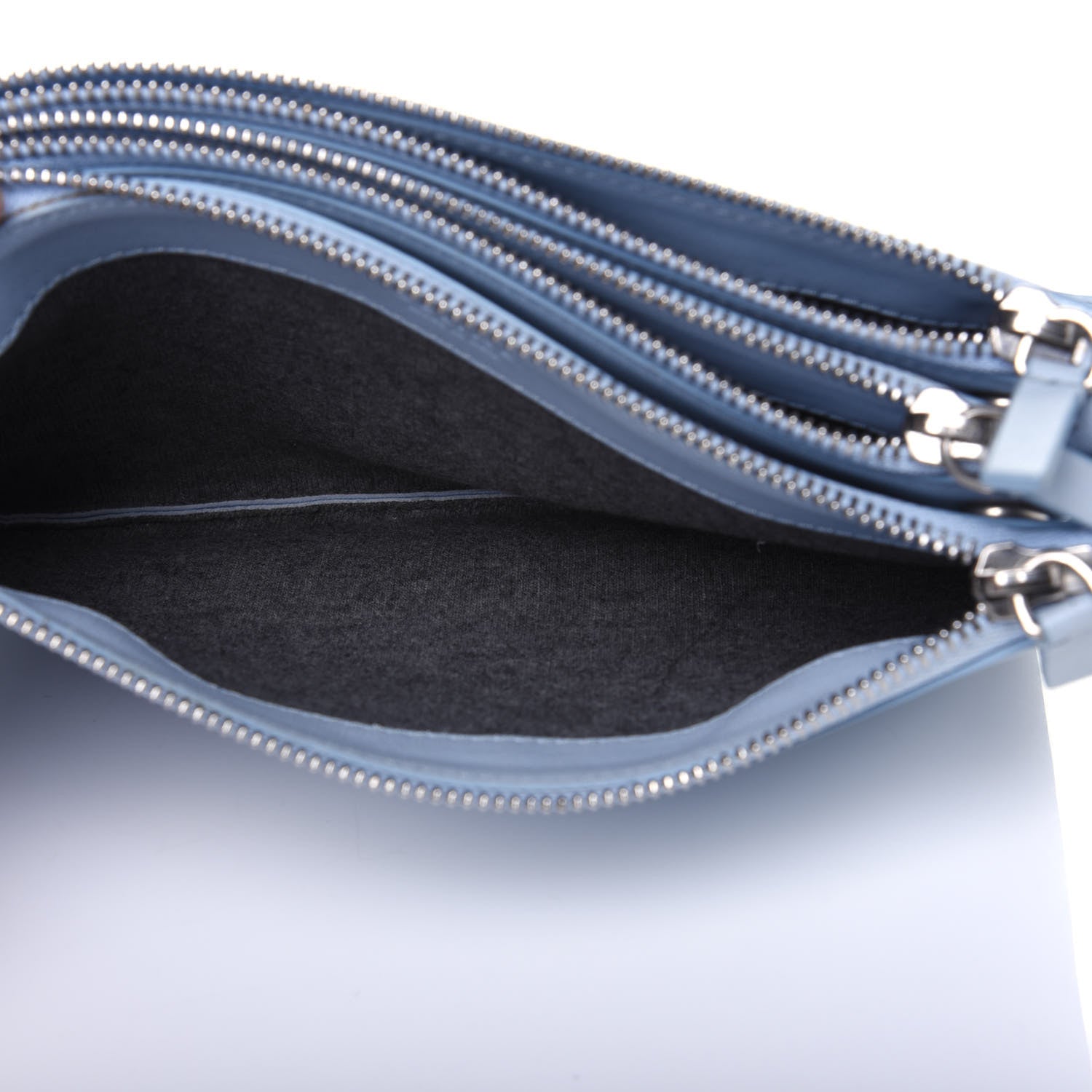 Celine Lambskin Small Trio Crossbody Bag Lavender 7 of 20